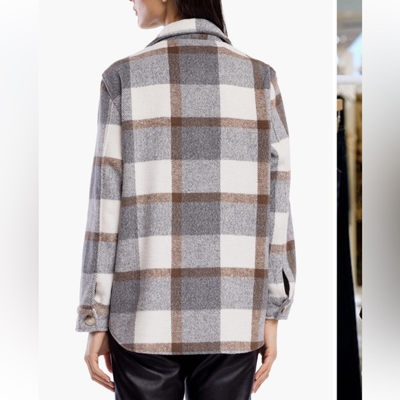 BLANKNYC Easy Does It Plaid Shacket - Picture 4 of 5